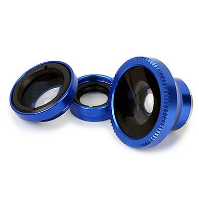 Magnetic Phone Camera Lens Kit Fisheye, Wide Angle, 10X Macro