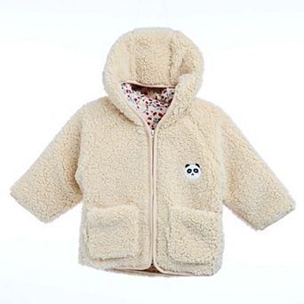MyKids-USA Unisex Plush Hoodie Coat Outfit Wearing