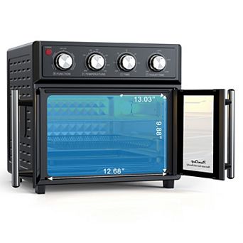 29-qt 1700W French Double-Door Multi-Function Air Fryer Toaster Oven