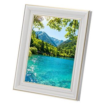 Rectangle Photo Frame, 9.9x7.9 Inch Resin Photo Frame Tabletop Display for Decor
