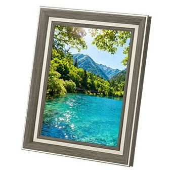 Rectangle Photo Frame, 9.9x7.9 Inch Resin Photo Frame Tabletop Display for Decor