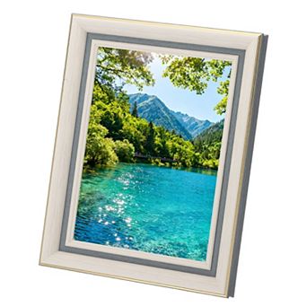 Rectangle Photo Frame, 9.9x7.9 Inch Resin Photo Frame Tabletop Display for Decor