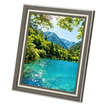 Rectangle Photo Frame, 11.8"x9.9"x0.87" Resin Photo Frame Tabletop Display for Decor