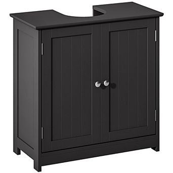 kleankin Pedestal Sink Storage Cabinet, Sink Bathroom Cabinet