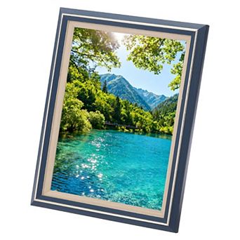 Rectangle Photo Frame, 9.1x7.1 Inch Resin Photo Frame Tabletop Display for Decor