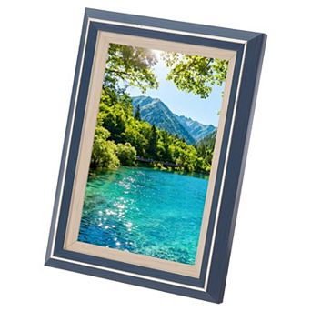Rectangle Photo Frame, 7.1x5.2 Inch Resin Photo Frame Tabletop Display for Decor