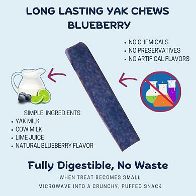 Yeti Dog Chew Flavored Natural Yak Cheese Chew