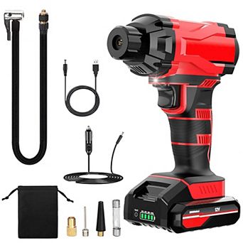 150PSI Cordless Tire Inflator Rechargeable Portable Air Compressor