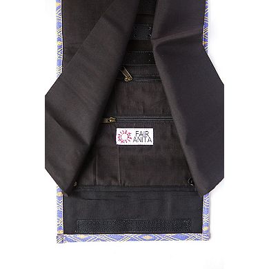 Wayfarer Jewelry Roll Travel Case - Diamond