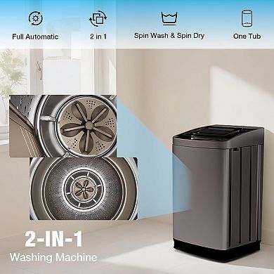 3.0 Cu.ft Full Automatic Washing Machine For Apartments