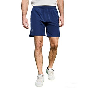 Men's Quick Dry Athletic Shorts Elastic Waist Drawstring Pockets Sports Shorts