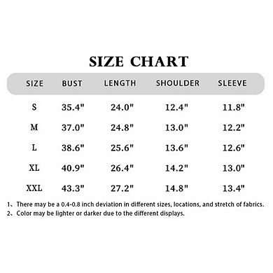 Women's Crew Neck Puff Short Sleeve Ribbed Knit Casual Top