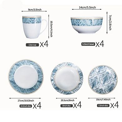 Fine Bone China Dinnerware Set