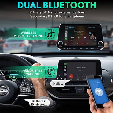 Pyle Wireless Car play & Android Smart Link iA Box (PAS22BK) - Black