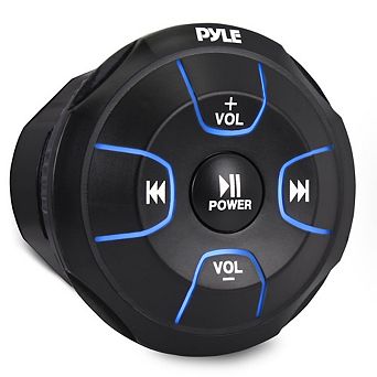 Pyle Amplified Bluetooth Audio Controller - Waterproof Marine Receiver Control Unit (PLMRBT18)