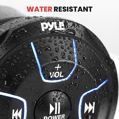 Pyle Amplified Bluetooth Audio Controller - Waterproof Marine Receiver Control Unit (PLMRBT18)