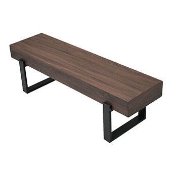 59" Versatile Wood Bench Table Benches