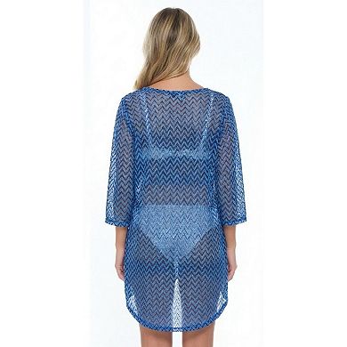 Women's Jordan Taylor Tonal Tunic Swim Cover-Up