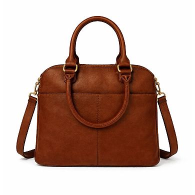 GAL Leona Leather Satchel Bag