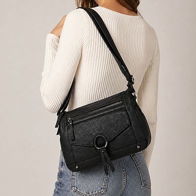GAL Nina Leather Shoulder Bag