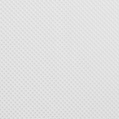 Office Chair Adjustable Height Swivel Ergonomic Armrests White Mesh Chrome Metal