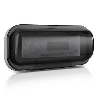 Water Resistant Stereo Radio Shield Cover for Marine Use with UV Protection, Durable Design