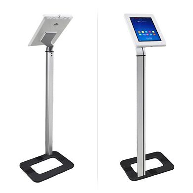 Pyle Tablet Security Stand, Adjustable Clamp Arm, Anti-Theft Design for iPads & Tablets, Floor