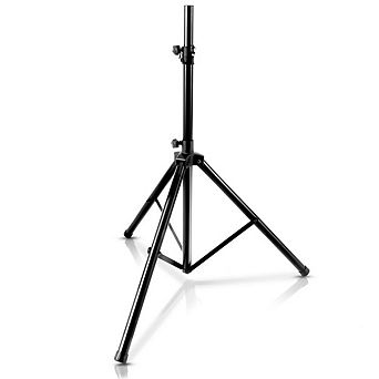 Pyle PSTND25 6' Adjustable Tripod Speaker Stand Holder Mount - Glossy Black