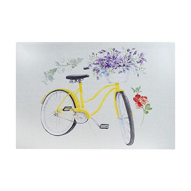 Large Floral Hinge Paper Storage Box