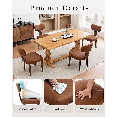 IDEALHOUSE 32inch Dining Chairs Set of 4