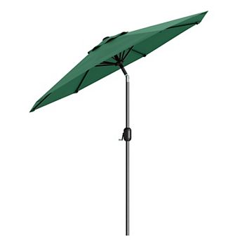 IDEALHOUSE Outdoor Patio Umbrella with Tilt & Crank