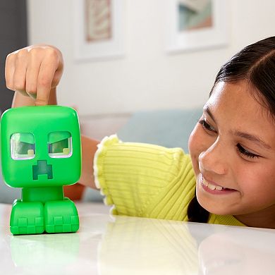 Mattel Minecraft My Pet Creeper Interactive Toy Action Figure with Lights & Sounds