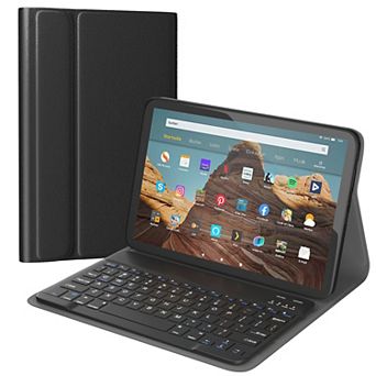 Keyboard Case for Amazon Fire Max 11 with Removable Wireless Keyboard