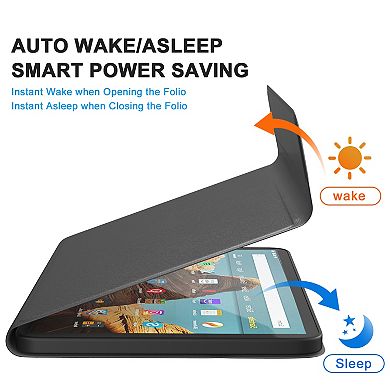 Keyboard Case for Amazon Fire Max 11 with Removable Wireless Keyboard