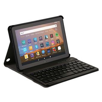 Kindle Fire Keyboard Case with Wireless Keyboard Cover Shell and Auto Wake/Sleep Function