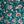 Teal Vine Floral