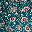 Teal Vine Floral