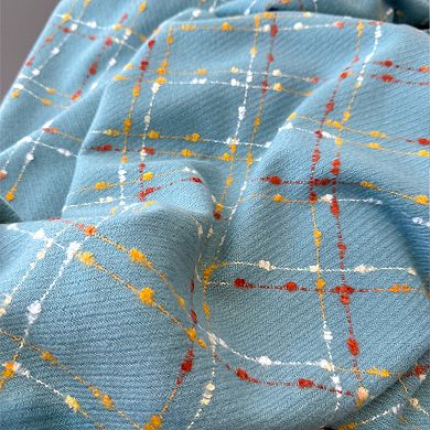 Winter Plaid Scarf with Lightweight Warm Fabric for Everyday Comfort