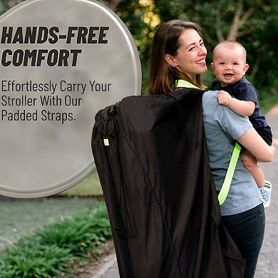 Lightweight Backpack Protective Cover with Elastic Secure Fit and High-Visibility Pull Tabs