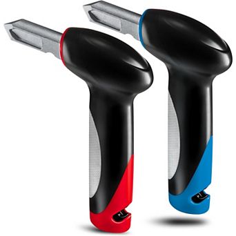 Car Assist Handle for Elderly 2-Pack Mobility Aid with Seatbelt Cutter & Window Breaker