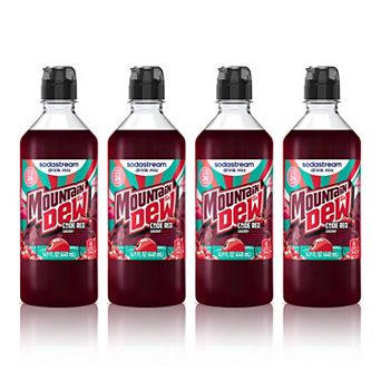SodaStream® Mountain Dew Code Red® Drink Mix 4-Pack