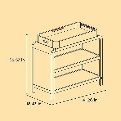Storkcraft Santos Removable Changing Topper Changing Table