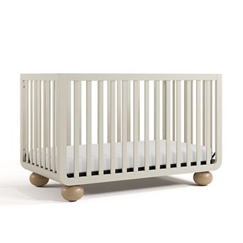 Storkcraft Amalfi Deluxe 5-in-1 Convertible Crib with Bonus Toddler Guardrail