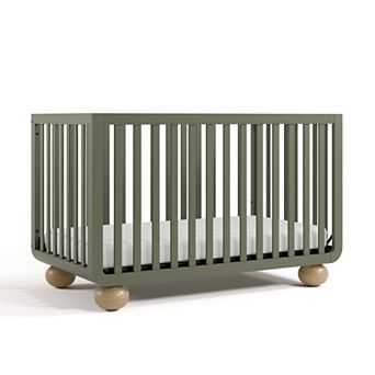 Storkcraft Amalfi Deluxe 5-in-1 Convertible Crib with Bonus Toddler Guardrail