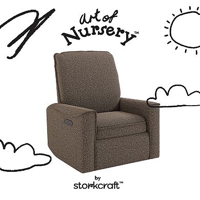 Storkcraft Santos Power Recliner & Swivel Glider