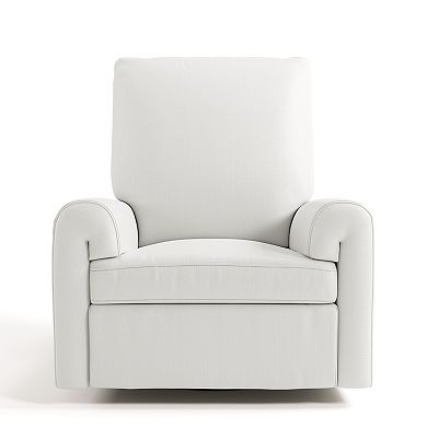 Storkcraft Sorrento Deluxe Power Recliner Swivel Glider