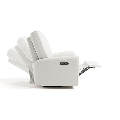 Storkcraft Sorrento Deluxe Power Recliner Swivel Glider