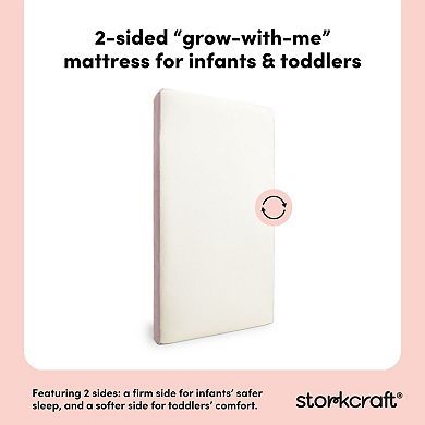 Storkcraft 6-Inch Premium Mesh Dual-Sided Crib & Toddler Mattress