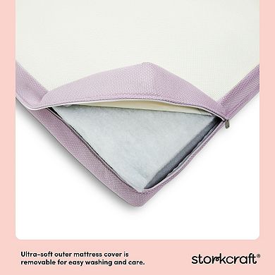 Storkcraft 6-Inch Premium Mesh Dual-Sided Crib & Toddler Mattress