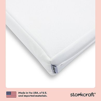 Storkcraft 6-Inch Waterproof Dual-Sided Crib & Toddler Mattress